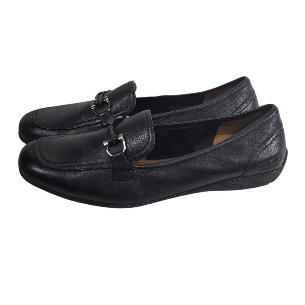 Josef Seibel Fenja 34 Leather Bit Buckle Loafers-42(11-11.5US)